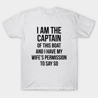 Captain funny T-shirt T-Shirt